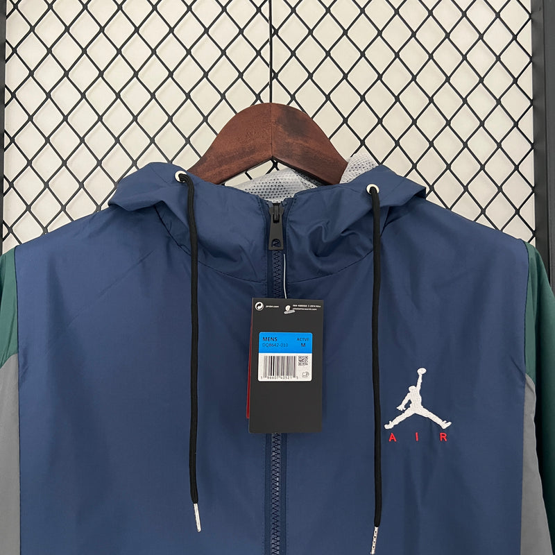 Corta-Vento Air Jordan – Azul/Verde