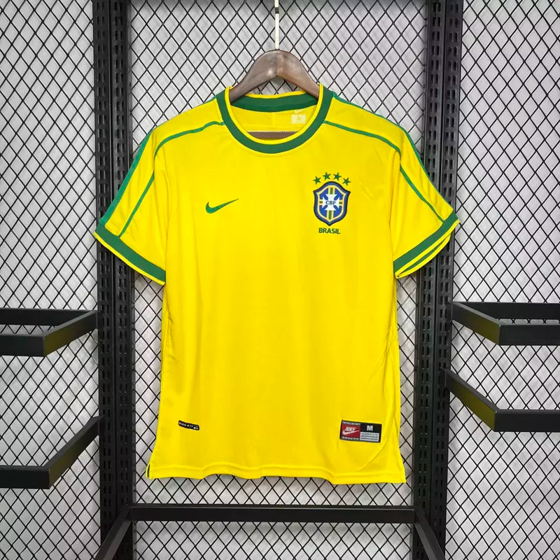 Camisa Retrô Brasil Home 1998