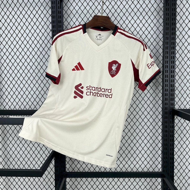 Camisa Liverpool Away 25/26 Torcedor Masculina