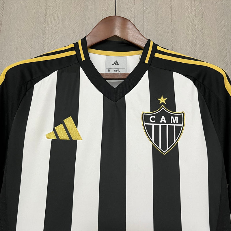 Camisa Atlético Mineiro Home 2025 Torcedor Masculina