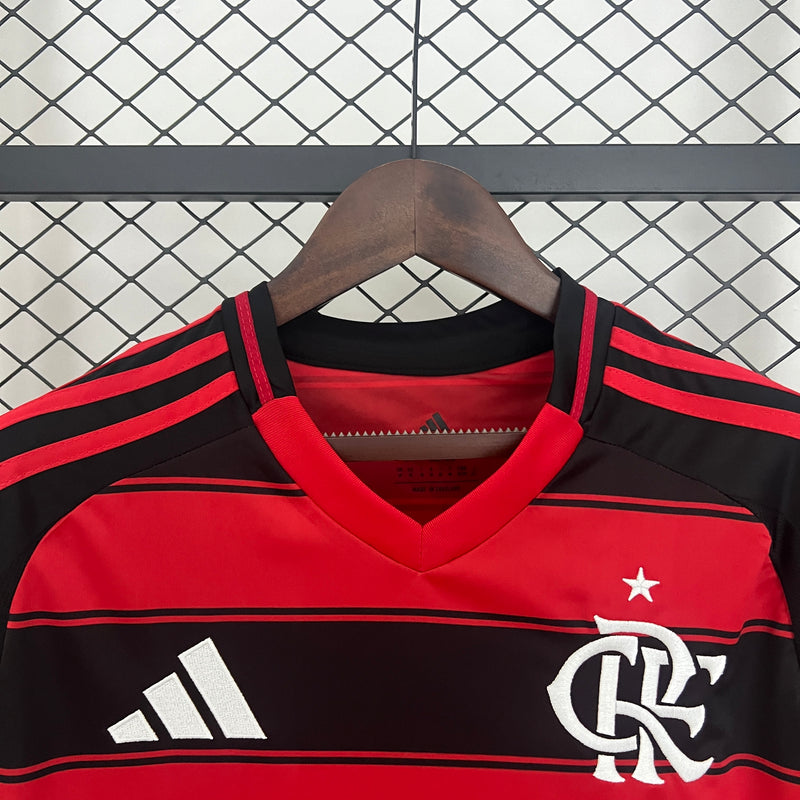 Camisa Flamengo Home 2025 Torcedor Masculina