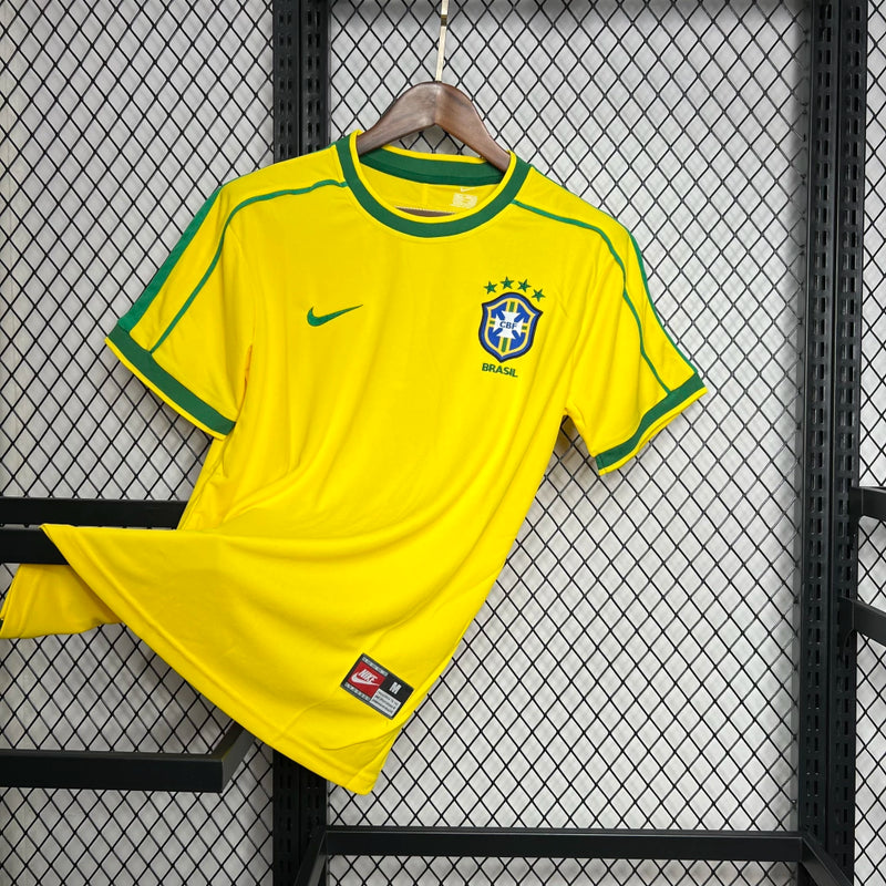 Camisa Retrô Brasil Home 1998