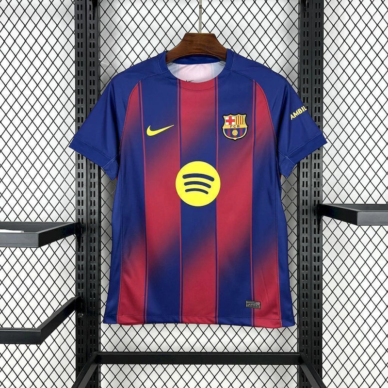 Camisa Barcelona Home 25/26 Torcedor Masculina