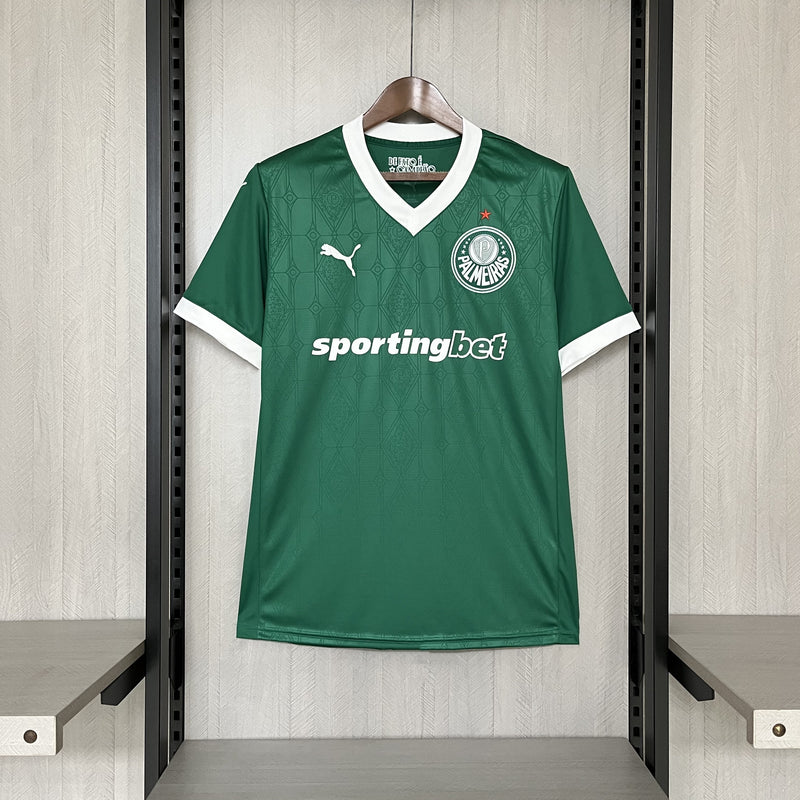 Camisa Palmeiras Home 2025 Torcedor Masculina