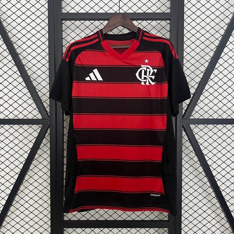 Camisa Flamengo Home 2025 Torcedor Masculina