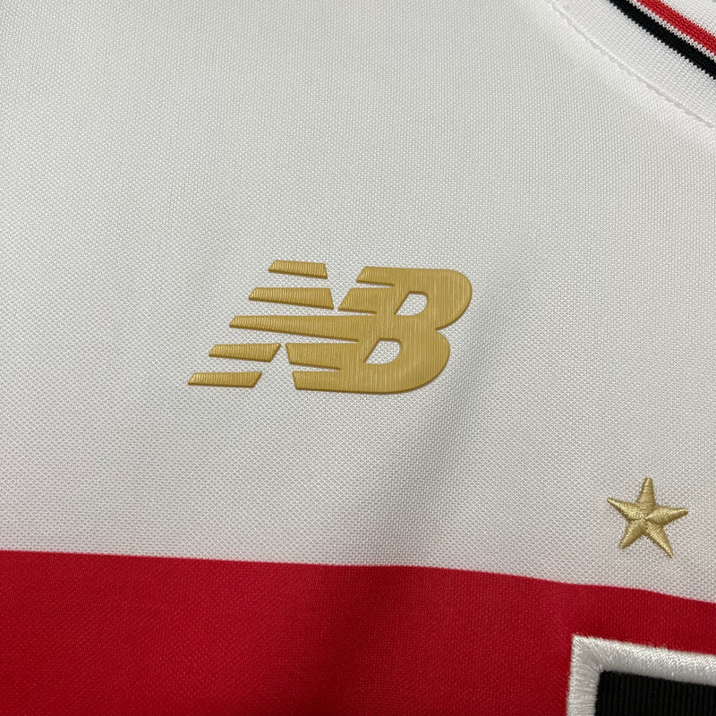 Camisa São Paulo Home 2025 Torcedor Masculina