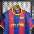 Camisa Retrô Barcelona Home 10/11